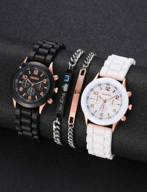 His and Her Matching Watch Set