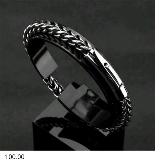 Black Link Bracelet