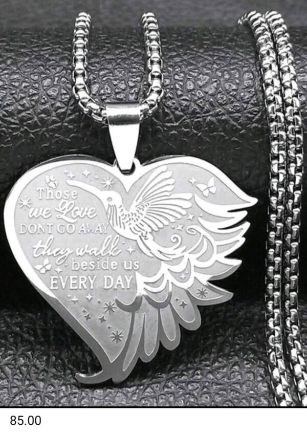 Heart/Bird Necklace