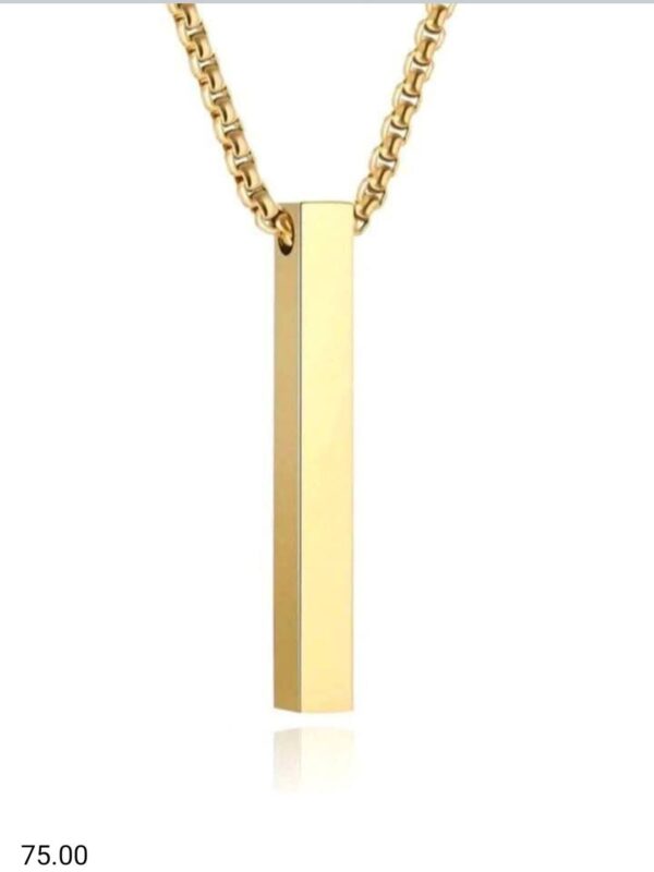 Rectangle Pendant Chain