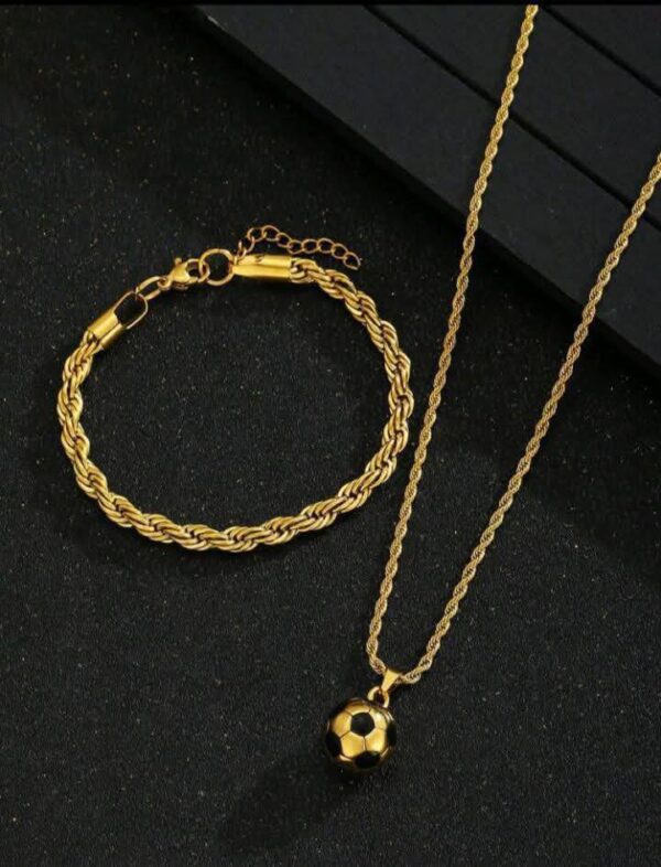 Gold Chain and Band