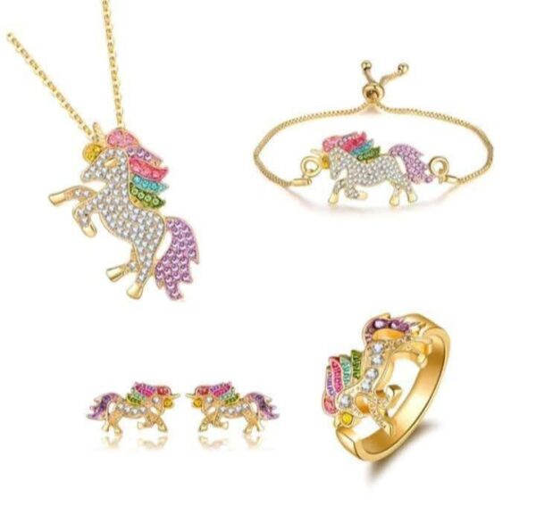 4pc Unicorn Set