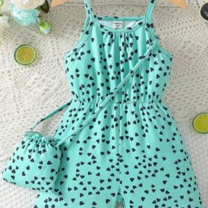 Heart Dress with Bag