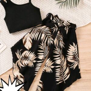 Leaf Top and Pants