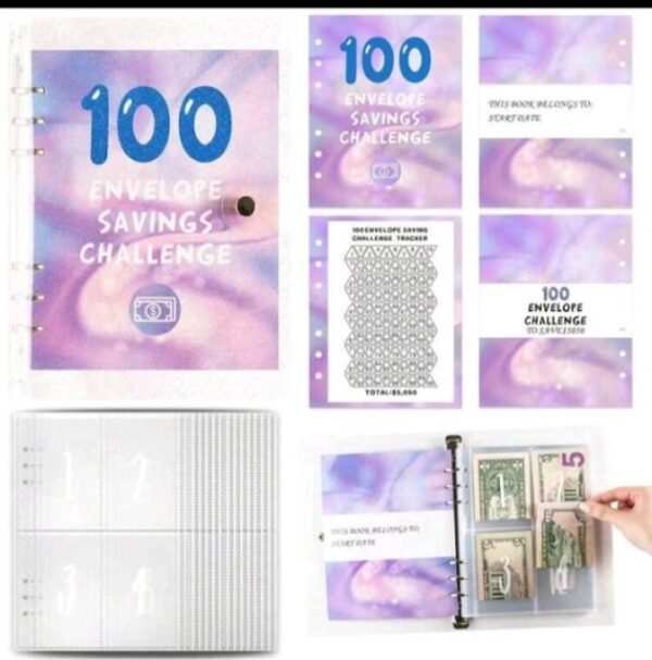 Money Saving Challenge Book