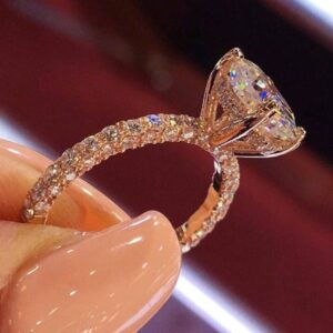 Rhinestone and Diamond Ring