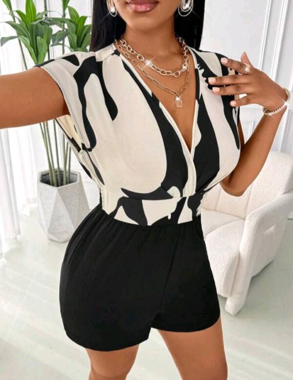 Black and White One Piece