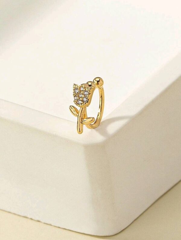 Rose Nose Ring