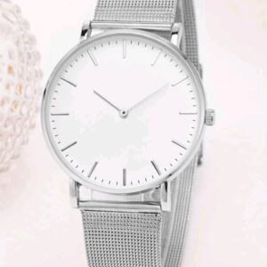 Silver Band Watch