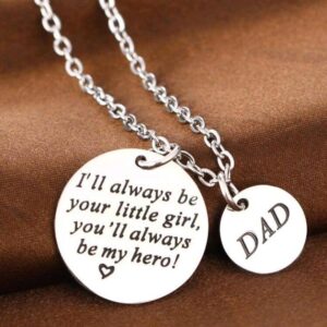 1pc Fashionable Stainless Steel Silver Color Charm Necklace For Men