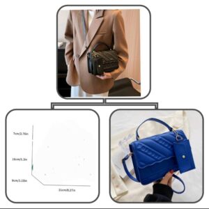 New Fashion Ladies’ Letter Pattern Print Decorative Design Multi-Layer Crossbody Bag, Handbag Flap Opening And Closing, Letter Embossing Pattern Decorative Design Handbag