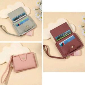 Pouch Mini Purse for Women Clutch Bag Portable Multi-slot Change Wallet