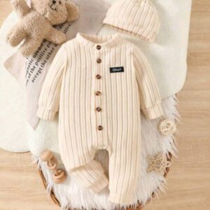Baby Unisex Casual Daily Sport Comfortable Classic Apricot Short Sleeve Romper