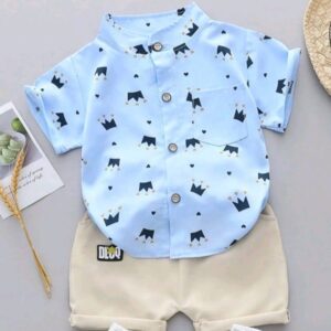 Baby Boy Summer Bodysuit Pull On Chic Designed Gentleman Baby Summer Clothes Cozy Classic Spring Fashion Outwear