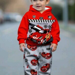 Baby Boy Casual Loose Soft Knitted Hoodie Set