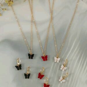 Butterfly Decor Jewelry Set