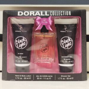 Dorall Collection Black Light For Her fragrance gift set