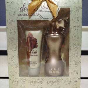 “Delish Golden” Perfume and Body Lotion Gift Set