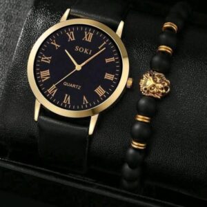 Roman Clock // Watch and Bracelet Set