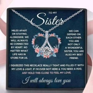 Personalized To My Sister Necklace