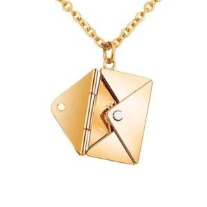 Envelope Love Letter Necklace for Women