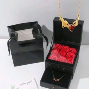 1 Piece Fashion Romantic Heart Projected Copper Set for Women