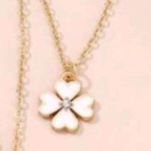 Lucky Leaf Pendant Necklace