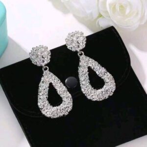 Wind Drop Earrings Female Bohemian National Wind Hollow Drop Earrings Cross-border Exaggerated Earring