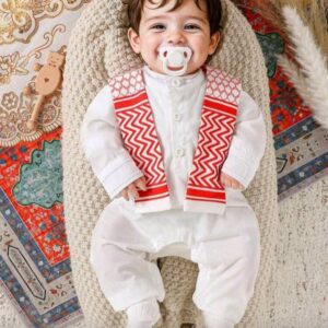 2Pcs Baby Boys Full All Seasons Romper Casual Jumpsuit (Diwali pieces)