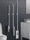 Stainless Steel Mop Holder Waterproof Wall Mounted Mop Storage Rack Hook