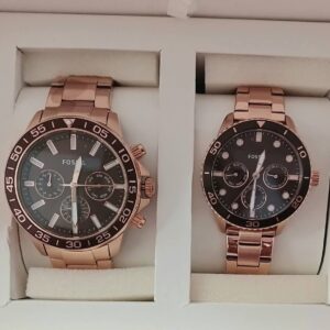 Fossil Analog Brown Dial Unisex’s Watch