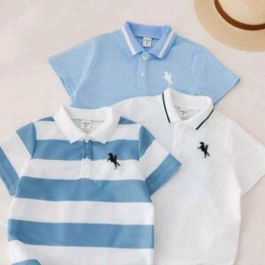 Short-sleeved Polo Shirt for Boys (300 for set)
