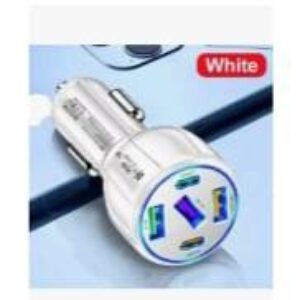 75W USB C Car Charger, PD &QC3.0 Fast Charging Car Charger Adapter, 5 Multi Port Type C Cigarette Lighter USB