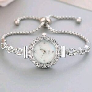 Women Bracelet Watch Golden Small Dial Quartz Leisure Popular Wristwatch
