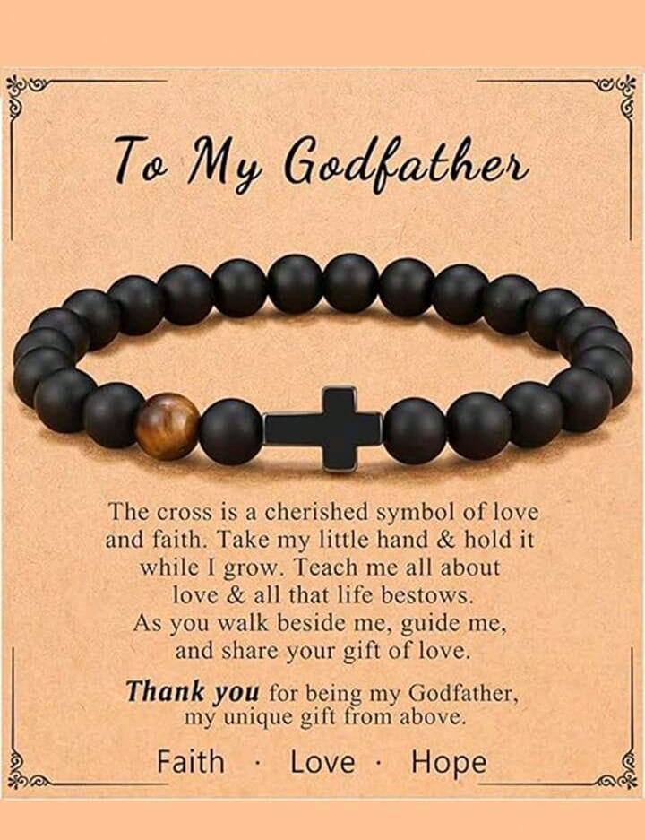 To Men's Gifts Cross Bracelet