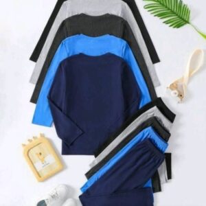 Youth Spring/Fall New Solid Color Comfortable Warm Base Layer Long Sleeve Pants (For set of 5 is 450.00)