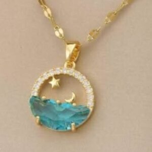 Stainless Steel Whale Pendant Necklace For Women