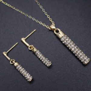 Crystal Earrings Ladies Necklace Wedding Necklace pendant