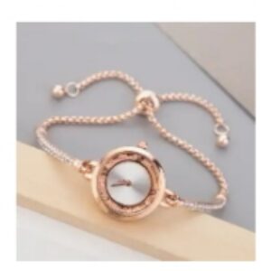 Ladies Casual Gemstone Quartz Wristwatch