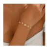Strand of Butterflies Zircon Casual Silver Bracelet
