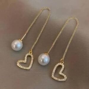 Elegant Female Square Zircon Drop Earrings