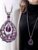 1pc Big Teardrop Shape Pendant Sweater Necklace For Women
