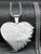 Aesthetic Hummingbird Wing Heart Necklace for Women Men Stainless Steel Those We Love Don’t Go Away Chain