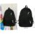 Solid Color Student Schoolbag Small Fresh Backpack