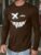 Men’s Casual Graphic Print Crew Neck Long Sleeve T-Shirt