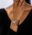 1 Set Fashion and Trend Bracelet and Ring