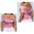 Women’s Elegant Off-the-Shoulder Chiffon Top with Cross Pleated Straps