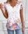 Women’s Spring Ditsy Floral Short Sleeve Blouse
