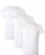 Hanes Men’s Comfort Fit Ultra Soft Cotton White Crew T-Shirt Undershirt 3-pack