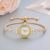 Women Bracelet Watch Golden Small Dial Quartz Leisure Popular Wristwatch